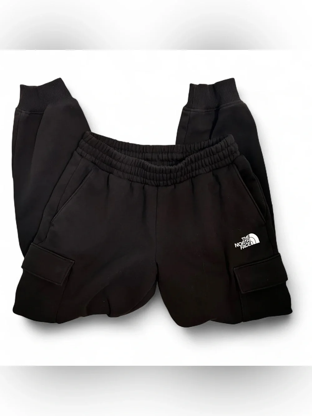 The North Face Black Cargo Joggers•Medium